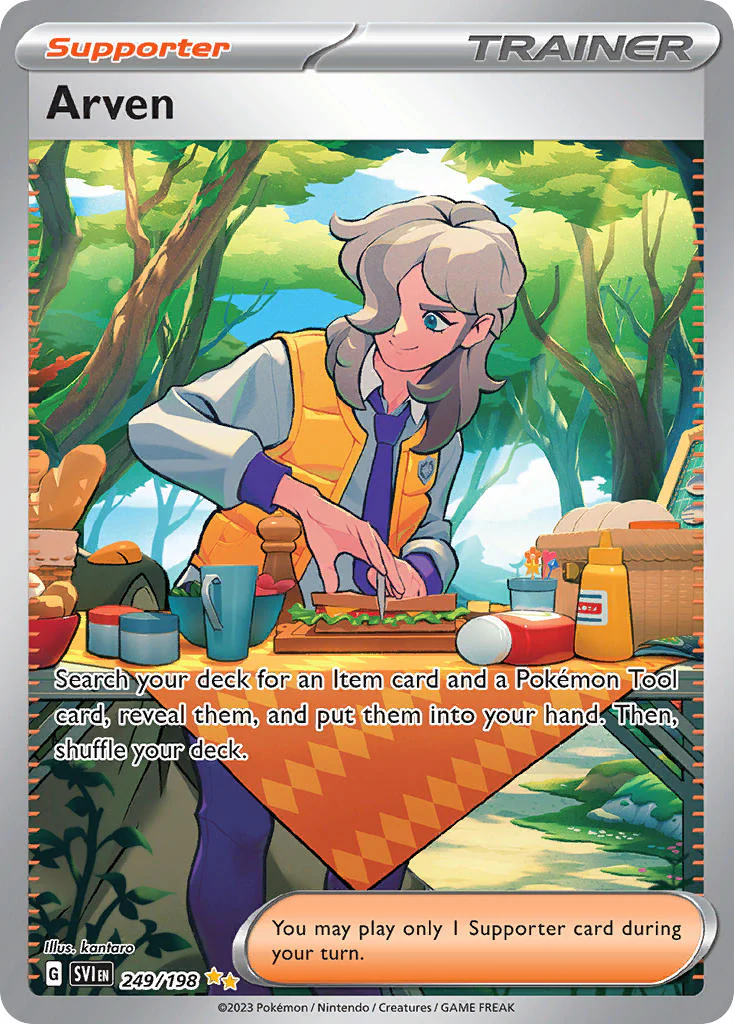 Arven - 249/198 - Scarlet & Violet Base Set