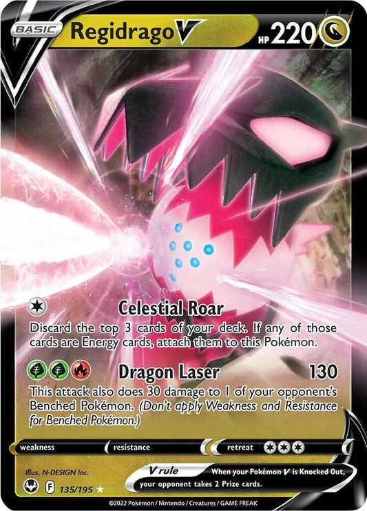 Regidrago V - 135/195 - Silver Tempest