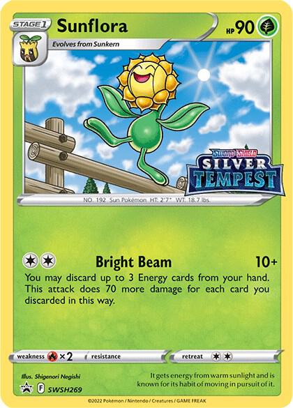 Sunflora - SWSH269 (Prerelease) - Sword & Shield Promo