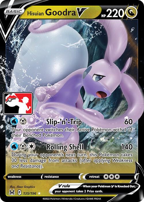 Hisuian Goodra V - 135/196 - Prize Pack Series