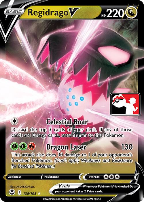 Regidrago V - 135/195 - Prize Pack Series