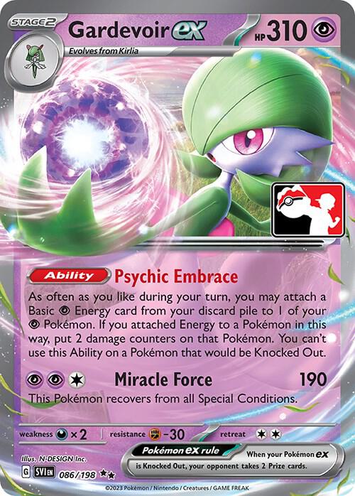 Gardevoir ex - 086/198 - Prize Pack Series