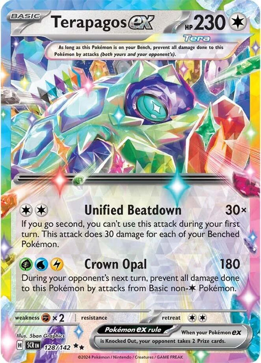 Terapagos ex - 128/142 -  Stellar Crown