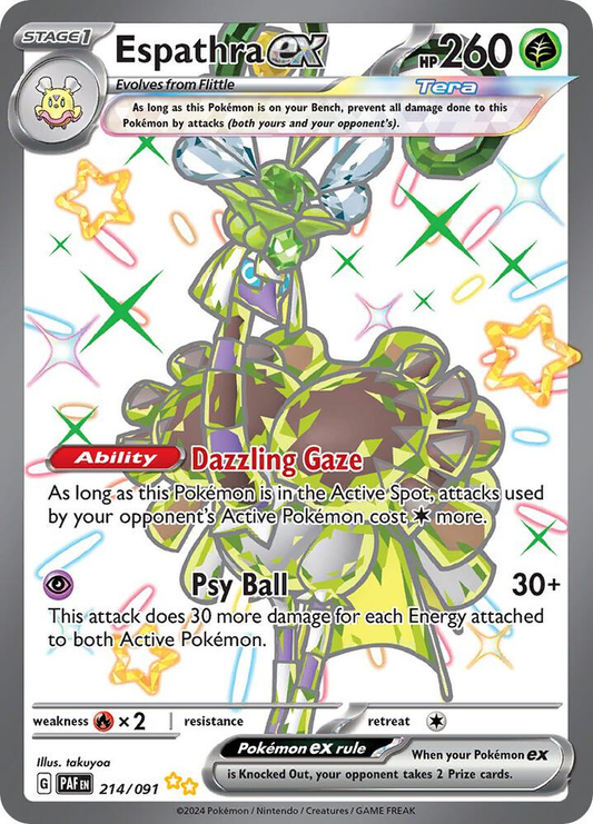 Espathra ex - 214/091 - Paldean Fates
