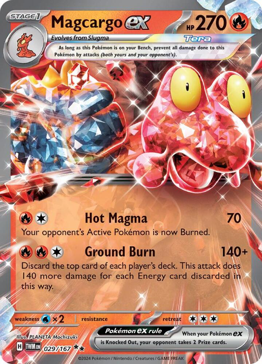 Magcargo ex - 029/167 - Twilight Masquerade