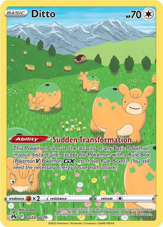Ditto - GG22/GG70 - Crown Zenith Galarian Gallery