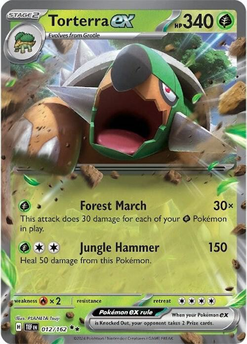 Torterra ex - 012/162 - Temporal Forces