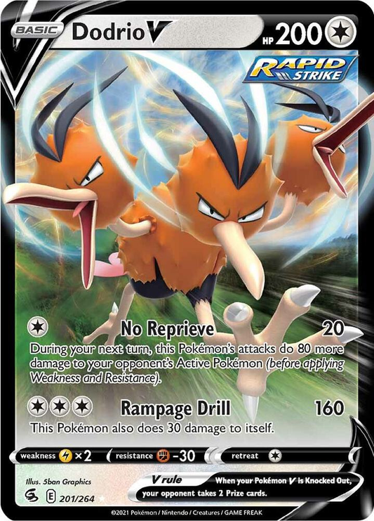 Dodrio V - 201/264 -  Fusion Strike