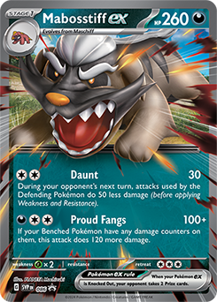 Mabosstiff ex - 086 - Scarlet & Violet Promo
