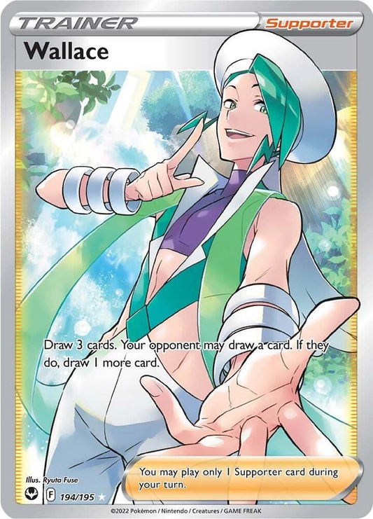 Wallace (Full Art) - 194/195 - Silver Tempest