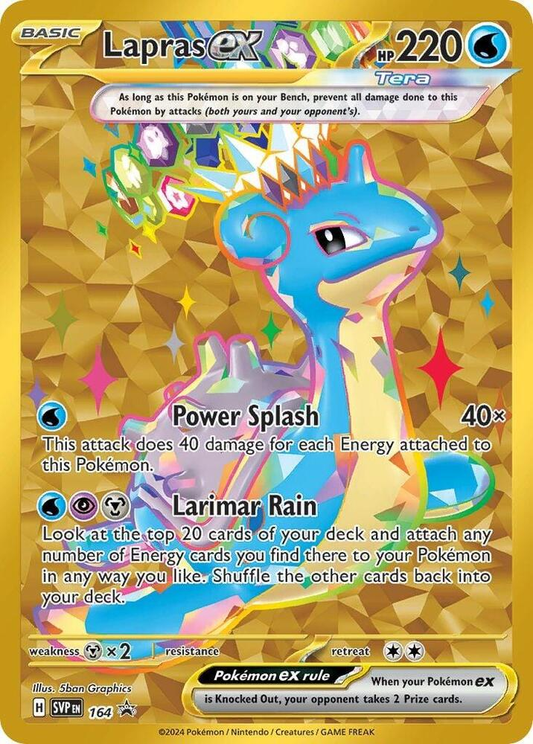Lapras ex - 164 - Scarlet & Violet Promo