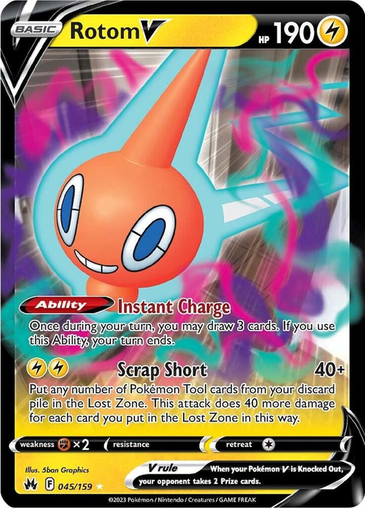 Rotom V - 045/159 - Crown Zenith