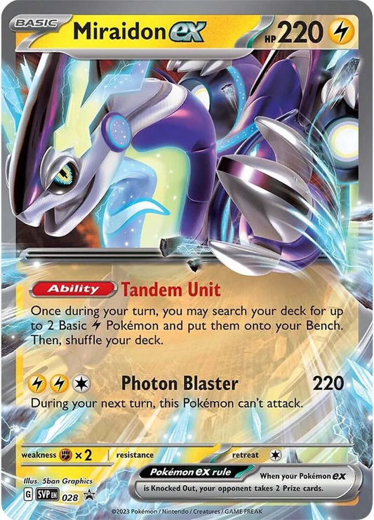 Miraidon ex - 028 - Scarlet & Violet Promo