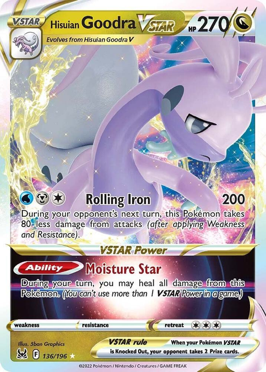 Hisuian Goodra VSTAR - 136/196 - Lost Origin