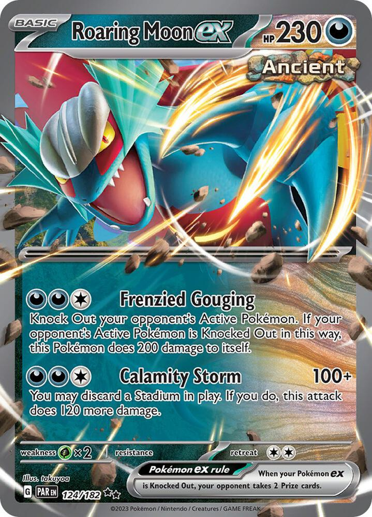 Roaring Moon ex - 124/182 - Paradox Rift