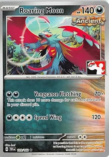 Roaring Moon(Cosmos Holo) - 109/162 - Prize Pack Series